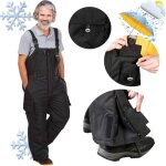 Pantalon d'hiver isol lh - blacker avec bavette xxl