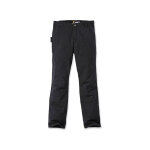 Carhartt - pantalon stretch homme coton duck 103340 - noir - 46 - jambes longues