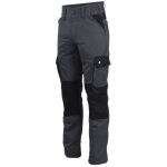Pantalon de travail cirrus - taille 52 - gris / noir - r�sistant et confortable - d - work