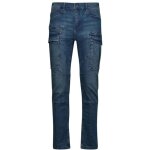 Diadora - jean de travail multipoches denim stretch slim stone denim xl