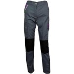 Fashion securite - pantalon de travail femme gris et violet - fashion s�curit� - r�sistant, confortable ...