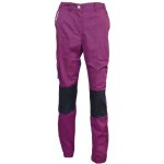 Pantalon de travail femme violet et noir - fashion s�curit� - r�sistant, confortable et tendance - bricolage ...