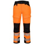 Pantalon travail en hauteur hv pw3 - taille 34 - orange / noir - portwest