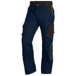 Fhb - pantalon de travail homme bruno 130430 - bleu foncé / noir - 42 - jambes standards Fhb - pantalon de travail homme bruno 130430 - bleu foncé / noir - 42 - jambes standards