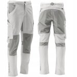 Pantalon de travail serwal 4 - way stretch blanc / gris taille s