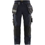 Blaklader - pantalon de travail artisan + stretch 1590 - bleu fonc� - 42 - jambes standards