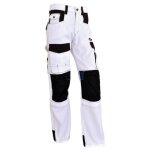 Pantalon vepro elite extensible blanc / noir taille 38 - vepro Pantalon vepro elite extensible blanc / noir taille 38 - vepro