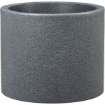 Panzano 50, bac à plantes / pot à fleurs / jardinière, cylindrique, coloris: granit noir, fabriqué avec ... Panzano 50, bac à plantes / pot à fleurs / jardinière, cylindrique, coloris: granit noir, fabriqué avec ...