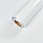Papier adhesif pour meuble blanc brillant 40cmx3m, papier peint rouleau film autocollant adhesif meuble, ... Papier adhesif pour meuble blanc brillant 40cmx3m, papier peint rouleau film autocollant adhesif meuble, ...