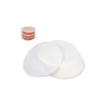 Mezheng - papier antiadhsif 500 pices, diamtre 12. 5cm, papier steak hach, disques hamburgers