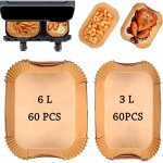 Papier cuisson air fryer pour philips airfryer série 3000, papier cuisson pour philips dual basket airfryer ... Papier cuisson air fryer pour philips airfryer série 3000, papier cuisson pour philips dual basket airfryer ...