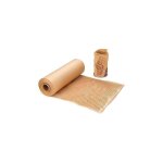 Papier demballage kraft rouleau d'enveloppe de rembourrage en nid d'abeille , papier d'emballage kraft ...