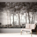 Papier peint autocollant mural avec colle pour salon et chambre d�coration murale rapide magie de la ...