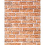 Edem - papier peint design vintage rustique 583 - 23 aspect mur de briques bricks brix terre cuite