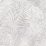 Bricoflor - papier peint feuille | papier peint gris clair effet aquarelle | papier peint vinyle intiss ...