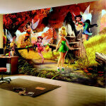 Papier peint la for�t d?automne disney fairies 360x254 cm