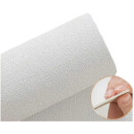 Papier peint isolant thermique autocollant en lin uni de 10 m d'�paisseur - neuf