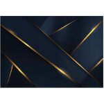 Papier peint mural abstrait or chambre coucher salon molleton 150x105