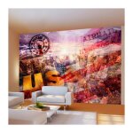 Papier peint  new york patriotic theme  140 x 200 cm