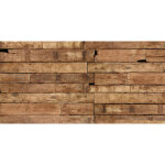 Papier peint panoramique bois rustique | tapisserie panoramique trompe l'oeil imitation bois | papier ...