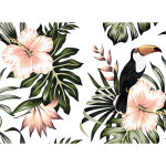 A. s. creations - papier peint panoramique nature idal pour bureau tapisserie panoramique animaux original ...