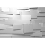 Papier peint panoramique trompe l'oeil graphique blanche | tapisserie panoramique blanche 3d moderne ... Papier peint panoramique trompe l'oeil graphique blanche | tapisserie panoramique blanche 3d moderne ...