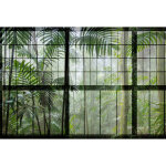 Papier peint panoramique tropical pour chambre tapisserie panoramique floral original papier peint panoramique ...