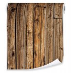 Papier peint vieilles planches bois 3d imitation d�co murale loft ? rouleau 0, 5 x 10 m intiss� wallarena ...