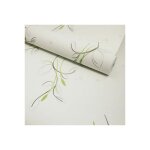 Montecolino - papier peint vinyle expans� sur intiss� - basique - motif floral vert pois satin� - rouleau(x) ...