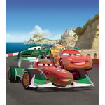 Ag art - papier peint xl intisse flash mcqueen & francesco bernoulli cars disney 180x202 cm Ag art - papier peint xl intisse flash mcqueen & francesco bernoulli cars disney 180x202 cm