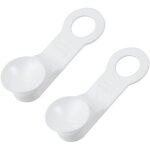 Paquet de 2 l�ve si�ge de toilette poign�e de levage de couvercle de salle de bain couverture r�utilisable ...