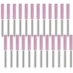 Paquet de 24 pierres � aiguiser pour aff�teuse de tron�onneuse, outil de meulage de polissage pour aff�teuse ...