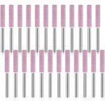 [jamais utilis�] paquet de 24 pierres � aiguiser pour aff�teuse de tron�onneuse, outil de meulage de ...