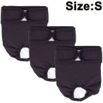 Paquet de 3 couches lavables r�utilisables pour chien, pantalon physiologique pour chien tr�s absorbant ...