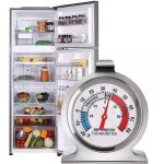 Paquet de 4 thermom�tres pour r�frig�rateur et cong�lateur, thermom�tre � grand cadran