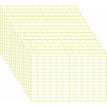 Paquet de 5, 2940 autocollants par paquet (913mm) petits autocollants et autocollants blancs amovibles ...