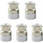 Paquet de 5 convertisseurs de douille d'ampoule b22 e14 douille de douille b22 passer au support de lampe ...