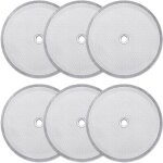 Paquet de 6 filtres  tamis de rechange pour presse franaise, filtres  mailles rutilisables pour cafetires ...