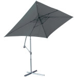 Parasol d�port� 3x2m - gris anthracite - superking
