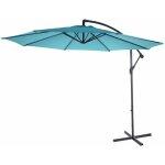 Parasol dport protection solaire  3m inclinable polyester / acier 11kg bleu sans support 040000949 ...