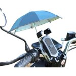 Parasol mini pour v�lo - support t�l�phone anti - soleil, accessoire mobile