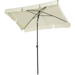 Outsunny - parasol rectangulaire inclinable alu acier polyester haute densité diamètre 2 m beige clair ... Outsunny - parasol rectangulaire inclinable alu acier polyester haute densité diamètre 2 m beige clair ...