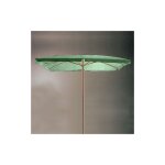 Parasol avec structure en bois a' 6 lattes et plateau vert en polyester 2x3 mt pour jardin exte'rieur ... Parasol avec structure en bois a' 6 lattes et plateau vert en polyester 2x3 mt pour jardin exte'rieur ...