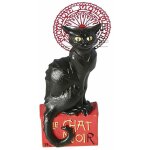 Parastone - statuette mignature en rsine le chat noir