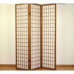 Décoshop26 - paravent 3 panneaux en bois marron et papier riz 175x132cm par06041 Décoshop26 - paravent 3 panneaux en bois marron et papier riz 175x132cm par06041