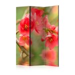 Paris prix - paravent 3 volets 'azalea reflected in the water' 135x172cm