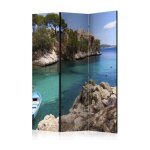 Paravent 3 volets 'holiday seclusion' 135x172cm Paravent 3 volets 'holiday seclusion' 135x172cm