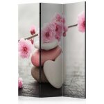 Paravent 3 volets zen flowers 135x172cm Paravent 3 volets zen flowers 135x172cm