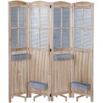 Décoshop26 - paravent 4 panneaux avec 4 jardinières amovibles séparateur de pièce cloison de séparation ... Décoshop26 - paravent 4 panneaux avec 4 jardinières amovibles séparateur de pièce cloison de séparation ...