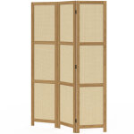 Paravent int�rieur hanae effet naturel cannage